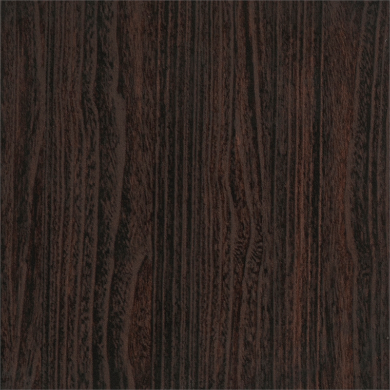 Linon Lane Two Cubby Open Back Storage Cabinet in Espresso Wood