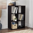 Linon Lane Six Cubby Open Back Storage Cabinet in Espresso Wood