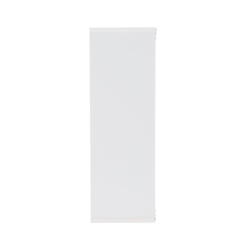 Linon Lane Six Cubby Open Back Storage Cabinet in White Wood