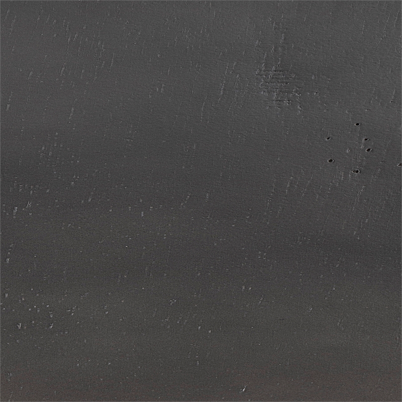 Linon Willow 2 Tone Dining Table in Smokey White and Dark Gray Stained Wood