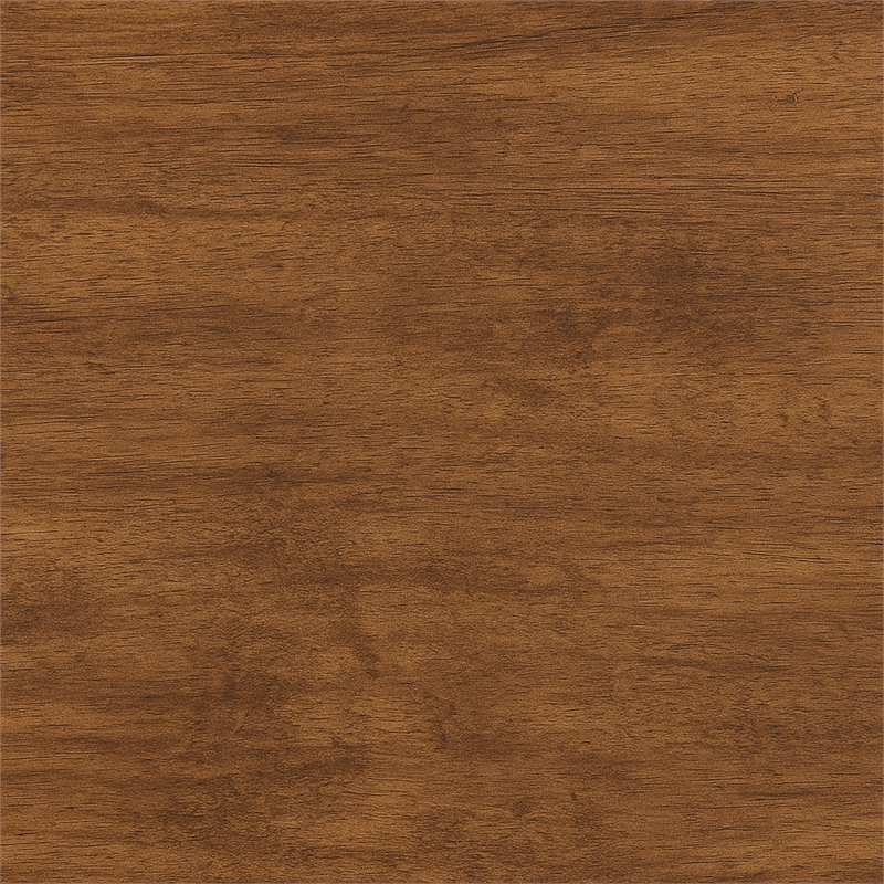 Linon Iris Wood Vanity & Padded Stool Set Oval Mirror 5 Drawers in Walnut Brown