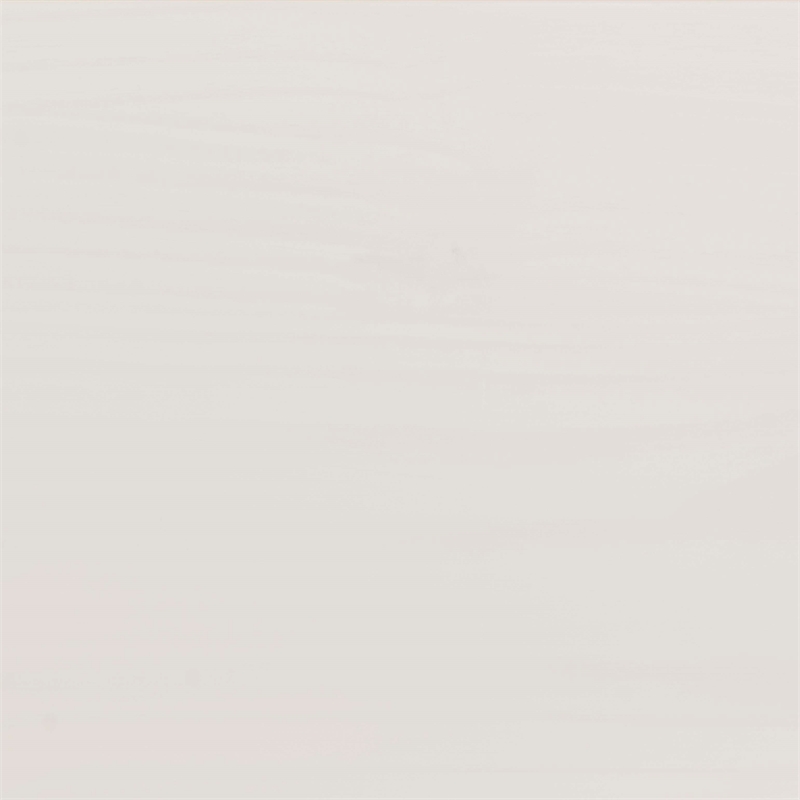 Linon Troyin 2 Tone Round Pedestal Dining Table in Natural and White Solid Wood