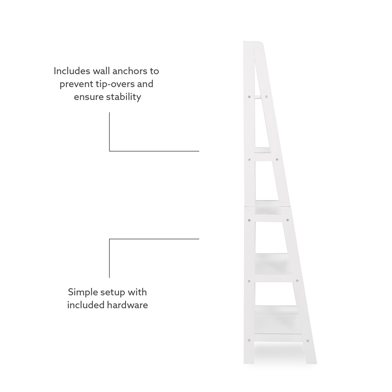 Linon Archdale Wood Open Back 72