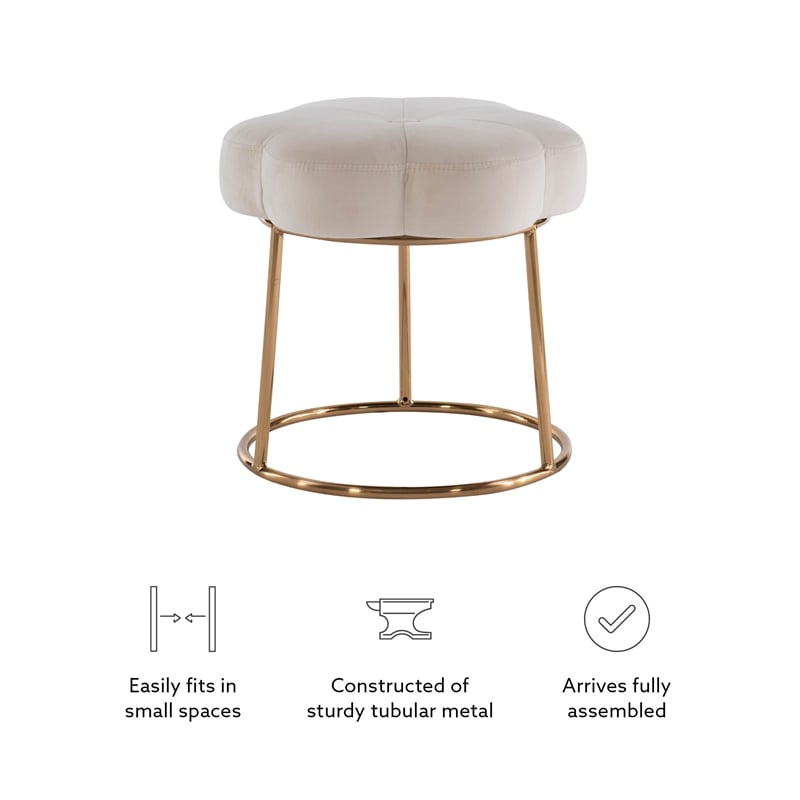 Siena bar stool gold hot sale