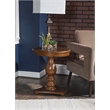 Linon Bree Round Wood Side Table 20