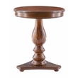 Linon Bree Round Wood Side Table 20