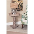 Linon Bree Round Wood Side Table 20