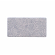 Linon Stephanie Wood Upholstered Storage Ottoman in Stone Gray