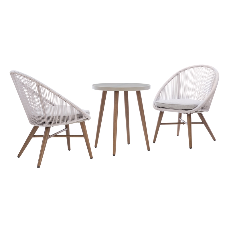 metal bistro set