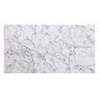 Linon Tifton Five Piece Wood Faux Marble Tavern Set in White
