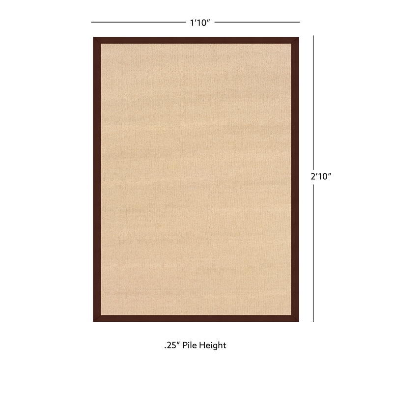 Linon Athena Machine Tufted Wool 1'10