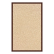 Linon Athena Machine Tufted Wool 5'x8' Rug in Natural and Brown
