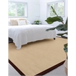 Linon Athena Machine Tufted Wool 8'x11' Rug in Natural and Brown
