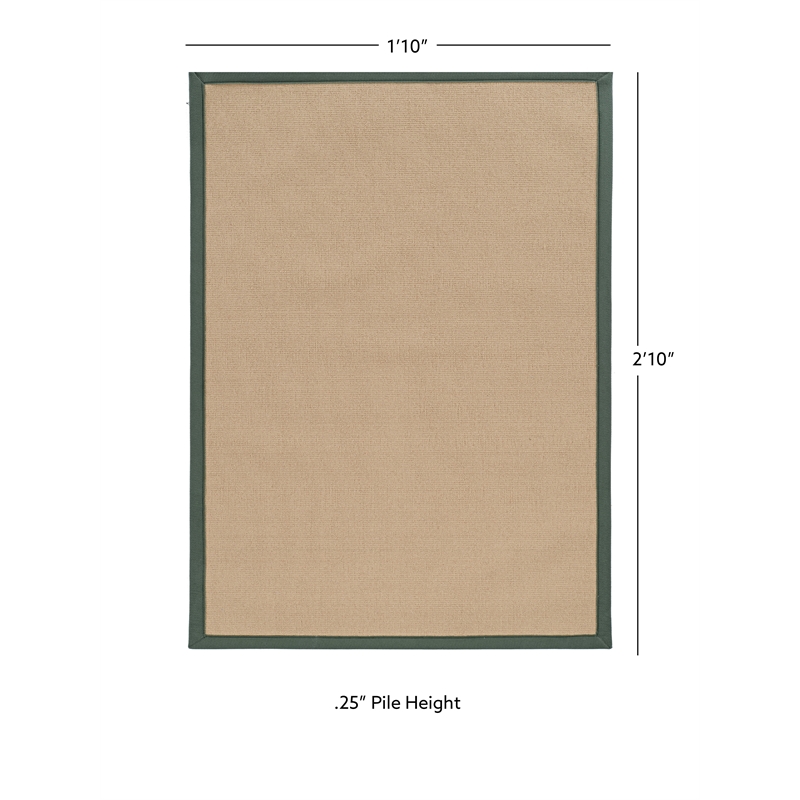 Linon Athena Machine Tufted Wool 1'10