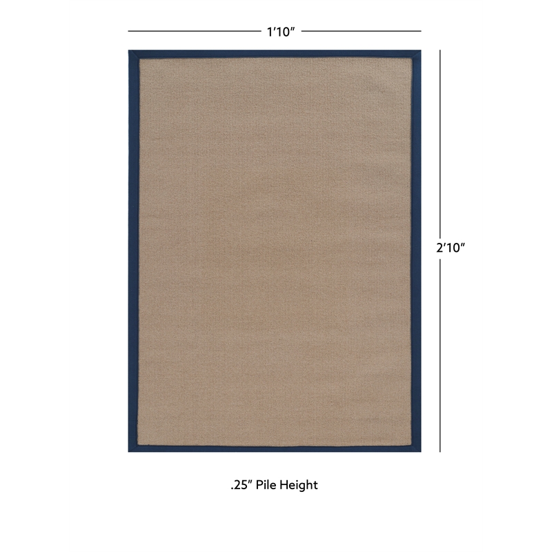 Linon Athena Machine Tufted Wool 1'10