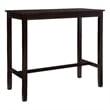 Linon Claridge Rubberwood 42