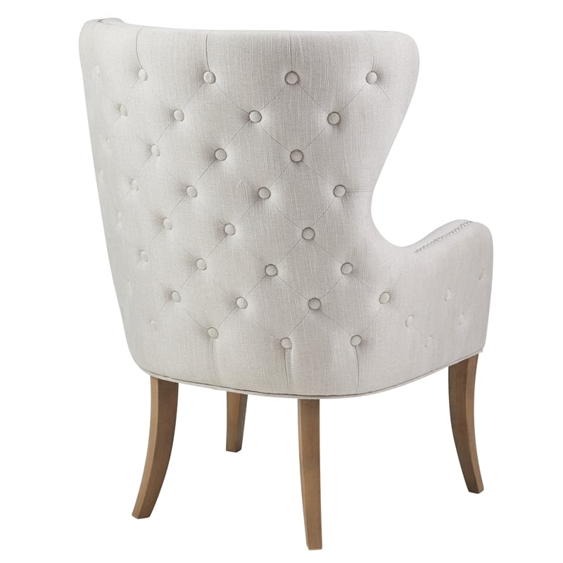 high back round chair