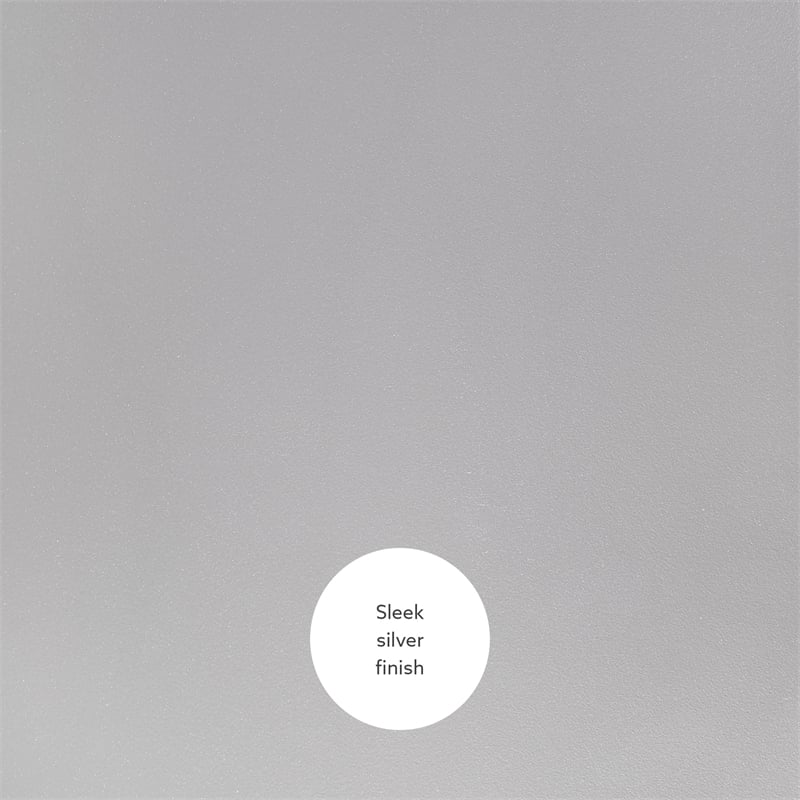 Linon Mia Metal and Mirrored Mid-Century 2 Level Rolling Bar Cart in Silver