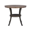 Linon Franklin Wood and Steel Counter Height 42