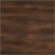 Linon Grace Storage Accent Cabinet Carved Medallion in Dark Brown Finished Wood