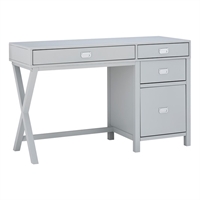 linon paige side storage desk