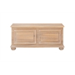 Linon Chadwick Traditional Cedar Chest in Natural Finished Wood