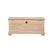 Linon Chadwick Traditional Cedar Chest in Natural Finished Wood