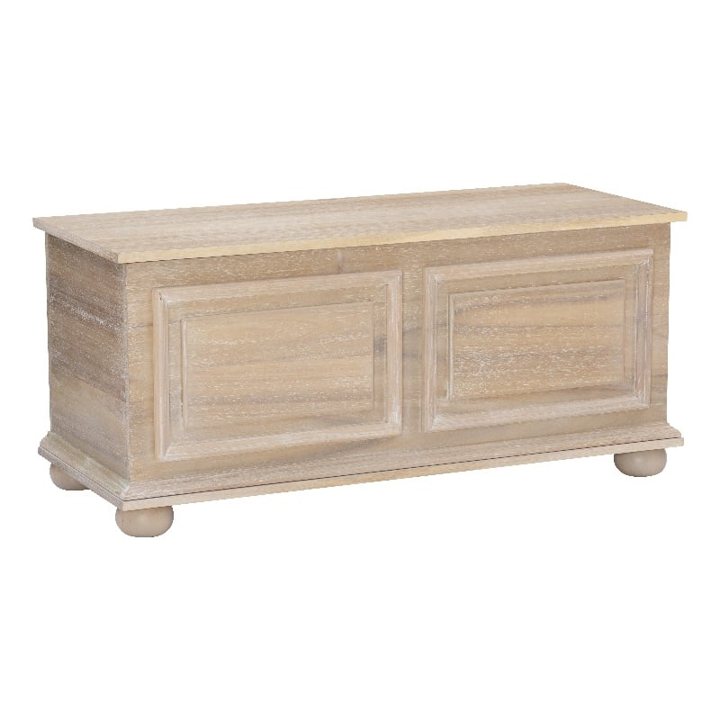 Linon Chadwick Traditional Cedar Chest in Natural Finished Wood