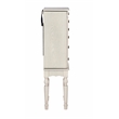 Linon Esther Wood Jewelry Armoire in Off White