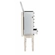 Linon Esther Wood Jewelry Armoire in Off White