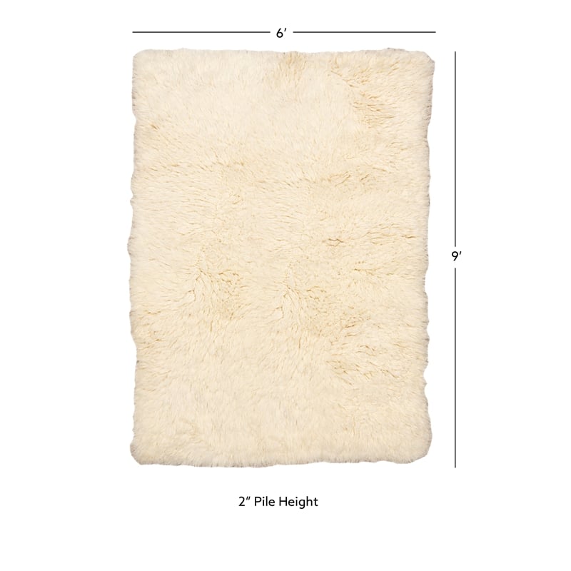 Linon Flokati 5A Shag Wool 72