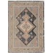 Linon Great Zero Harlon Machine Made Polyester 2'x3' Rug in Ivory