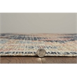 Linon Great Zero Harlon Machine Made Polyester 3'x5' Rug in Ivory
