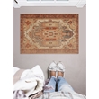 Linon Great Zero Garron Machine Made Polyester 2'x3' Rug in Ivory