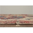 Linon Great Zero Garron Machine Made Polyester 8'x10' Rug in Ivory