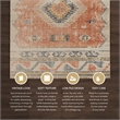 Linon Great Zero Barlow Machine Made Polyester 2'x3' Rug in Ivory