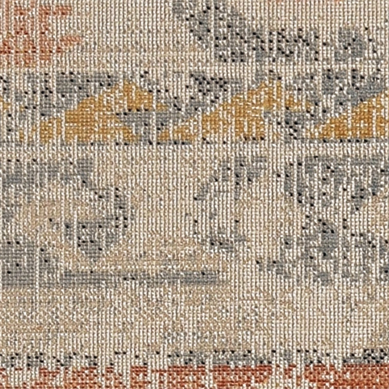 Linon Great Zero Barlow Machine Made Polyester 8'x10' Rug in Ivory