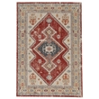 Linon Great Zero Koble Machine Made Polyester 3'x5' Rug in Ivory