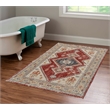 Linon Great Zero Koble Machine Made Polyester 3'x5' Rug in Ivory