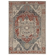 Linon Great Zero Anlow Machine Made Polyester 2'x3' Rug in Ivory