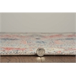 Linon Great Zero Anlow Machine Made Polyester 2'x3' Rug in Ivory