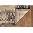 Linon Great Zero Stiles Machine Made Polyester 2'x3' Rug in Ivory