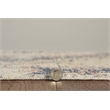 Linon Great Zero Stiles Machine Made Polyester 2'x3' Rug in Ivory