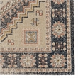 Linon Great Zero Stiles Machine Made Polyester 2'x3' Rug in Ivory
