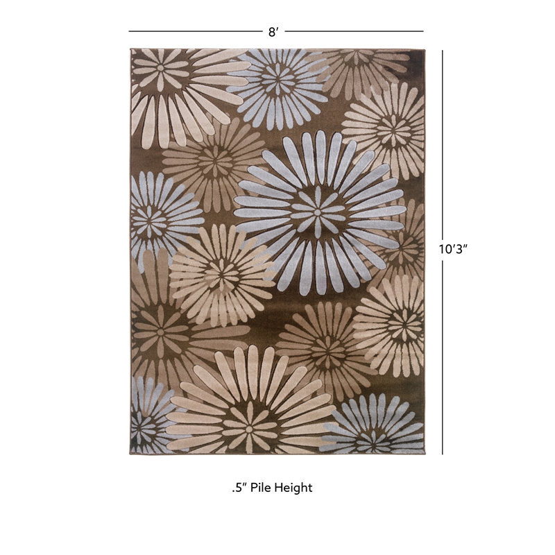 Linon Miso Perth Machine Made Polypropylene 8'x10'4