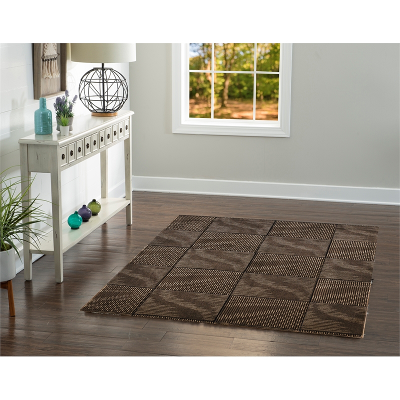 Linon Miso Marcel Machine Made Polypropylene 5'x7'6