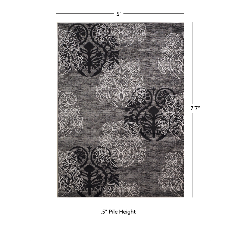 Linon Miso Lana Machine Made Polypropylene 5'x7'6