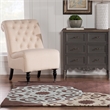 Linon Trio Medallion Hand Tufted Polyester 5'x7' Rug in Chocolate Brown