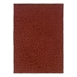 Linon Trio Floral Hand Tufted Polyester 8'x10' Rug in Cinnamon Red