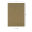 Linon Classic Stripe Hand Woven Wool 3'6